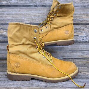 Timberland A13ST Foldable Wheat Ankle Boots Girl's Size 7